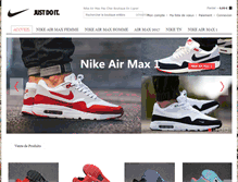 Tablet Screenshot of nike-airmax.fr